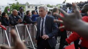 Ancelotti sólo quiere marcharse al Madrid y así se lo hizo saber al PSG.