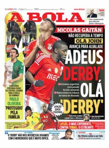 Portadas de la prensa deportiva