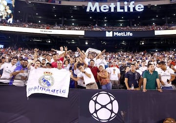 Aficionados del Real Madrid en Estados Unidos.