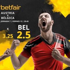 Austria vs. Bélgica: horario, TV, estadísticas, clasificación y pronósticos
