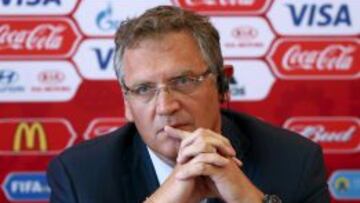 El secretario general de la FIFA, J&eacute;rome Valcke
 
 