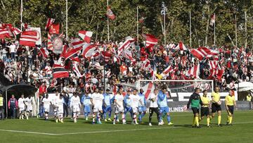 Rayo y Getafe saltan al césped de Vallecas.
