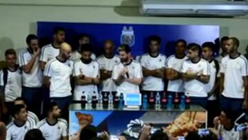 La frase con que Messi anunció el veto de Argentina a la prensa