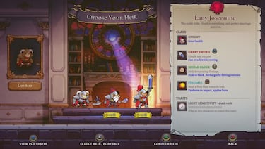 Rogue Legacy 2, impresiones; vuelve el roguelike metroidvania