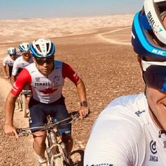 Froome ya prepara la temporada 2022 en el desierto de Israel