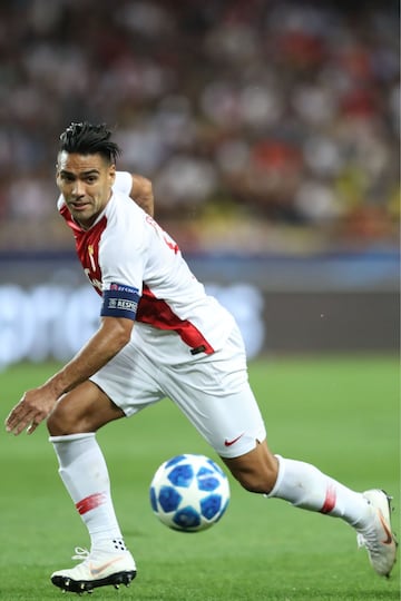 Falcao fue capitán de Mónaco en la derrota por la primera fecha del grupo A de UEFA Champions League.