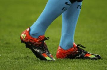 Las botas de Lionel Messi.