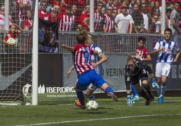 El 20 de mayo de 2017 ya pasará a formar parte de las fechas importantes en la historia del Atlético de Madrid. La primera Liga femenina rojiblanca ya está aquí.  Esther y Amanda marcaron los goles rojiblancos. 
