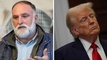 One of the first casualties as new president takes control at the White House, chef José Andrés hits back at Trump.