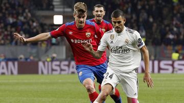 02/10/18 PARTIDO CHAMPIONS LEAGUE 
 FASE DE GRUPOS GRUPO G ESTADIO LUZHNIKI 
 CSKA MOSCU - REAL MADRID 
 DANI CEBALLOS 