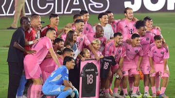Inter Miami realiza homenaje a Jordi Alba