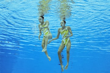 Las chinas Liuyi Wang y Qianyi Wang llegan primeras a la final.