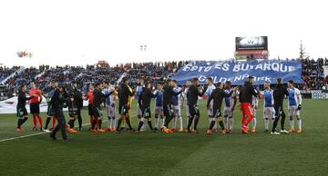 Starting line-ups.