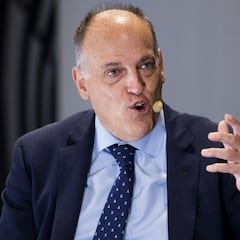 Tebas, preocupado por la Segunda B Pro: "No hay proyecto"