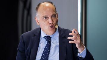 Tebas, preocupado por la Segunda B Pro: "No hay proyecto"