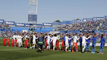 LaLiga denuncia a Antiviolencia la presencia de Ultras Sur en el
partido Getafe-R.Madrid