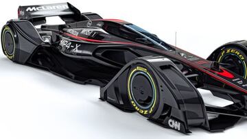 McLaren muestra su prototipo para la Fórmula 1 del futuro