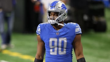 Trey Flower llegó a los Detroit Lions en 2019 como agente libre proveniente de los New England Patriots, pero solo disputó siete partidos en 2021.