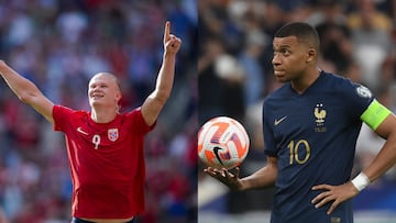 Haaland golea a Mbappé