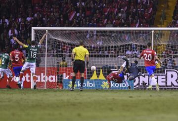 El empate de México en Costa Rica en imágenes