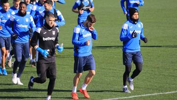 El Leganés reabre los entrenos a la prensa siete meses después