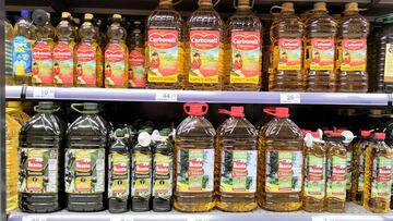Giro de Carrefour con el precio del aceite de oliva 