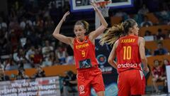 Estados Unidos gana a China; Han Xu se presenta a la WNBA