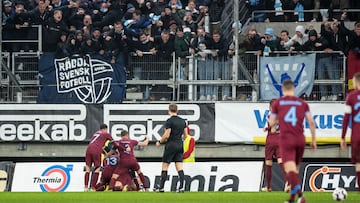 El Malmoe es uno de los clubes que encabeza la revuelta contra la instauraci車n del VAR en Suecia. (Malmo FF).