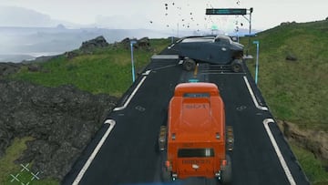 Un camión en mitad de un puente. ¿Y ahora qué hacemos con esto?
Captura: Eurogamer