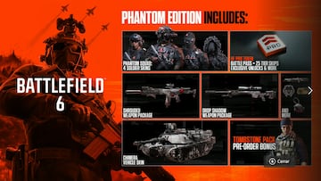 battlefield 6 phantom edition contenido