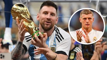 Ning¨²n madridista en activo se hab¨ªa pronunciado as¨ª de claro: Kroos, sobre el Mundial de Messi
