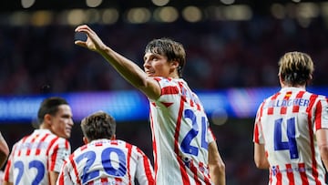 Le Normand, en el Atlético-Eintracht.