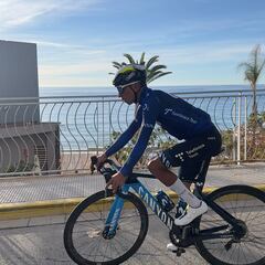 “Ya es uno más”: Nairo Quintana trabaja con el Movistar Team