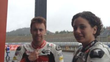 Efrén Vázquez y Ana Carrasco se quedaron con ganas de probar la pista nipona.