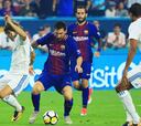 Messi no entiende de Clásicos amistosos: rotura a Modric y gol en el 3'