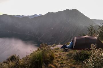 Amanecer en el volcán.