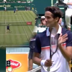 Si a Monfils le da por bailar y al rival por aplaudir es que tenemos el punto de la década