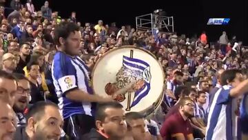 La Real crea la grada Aitor Zabaleta y le homenajea en un vídeo