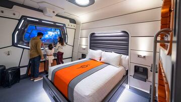 habitación del hotel Star Wars Galactic Starcruiser