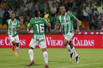 Atlético Nacional goleó a Patriotas en el Atanasio Girardot por la fecha 16 de la Liga Águila I-2019.