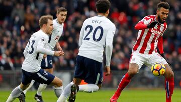El Tottenham pasa por encima del Stoke con doblete de Kane