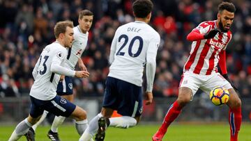 El Tottenham arrolla al Stoke y el Newcastle vuelve a perder