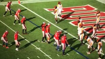 A 1" de empezar la jugada y le ocurre esto: los nervios del deporte en estado puro