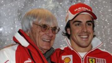 Alonso, dentro del &#039;Dream Team&#039; hist&oacute;rico de Ecclestone