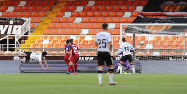 21/06/20 PARTIDO PRIMERA DIVISION
CORONAVIRUS COVID19
VALENCIA CF - OSASUNA 
GOL 1-0 GUEDES  