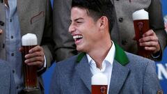 James y Bayern preparan el tradicional Oktoberfest