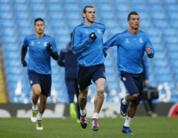 James sería una de las alternativas de Zidane para visitar al City