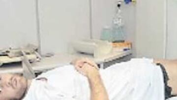 <b>DUDA. </b>La lesión de Delporte es más seria de lo que parecía.