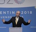 Infantino a River: "La pelota no puede parar, se tiene que jugar"