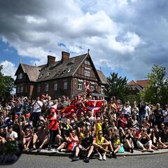 Las mejores imágenes de la última etapa del Tour en Dinamarca